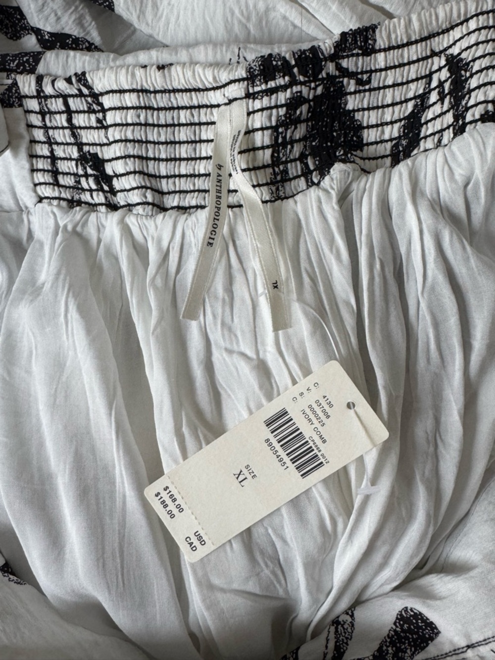 NWT Anthropologie Square-Neck Waistless Hawaiian Tropical Floral Midi Dress - Picture 13 of 15